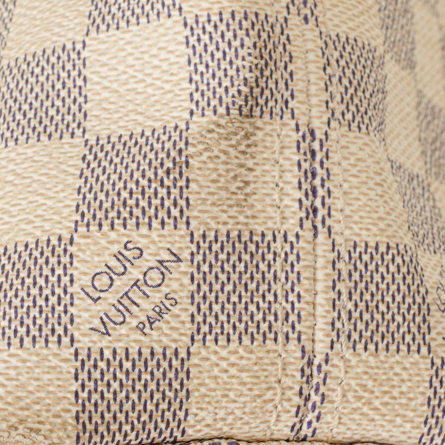 Louis Vuitton Neverfull PM Tote aus Damier Azur Canvas