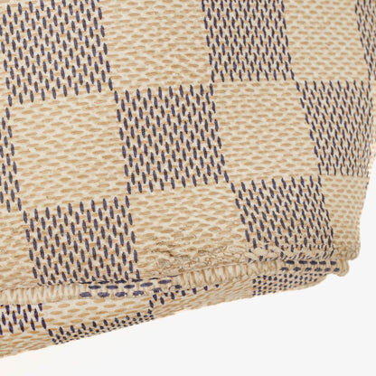 Louis Vuitton Neverfull PM Tote aus Damier Azur Canvas