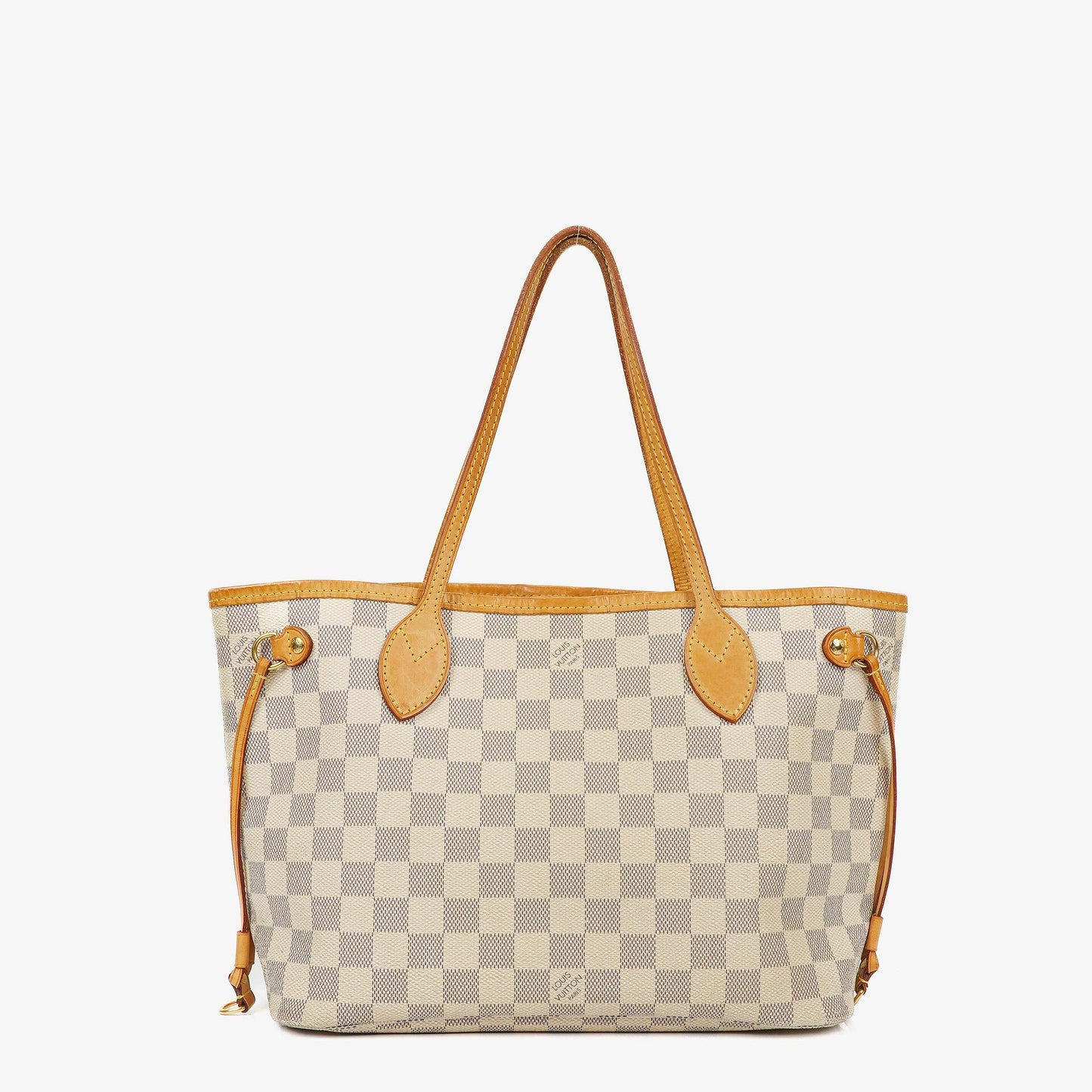 Louis Vuitton Neverfull PM Tote Bag aus Damier Azur Canvas