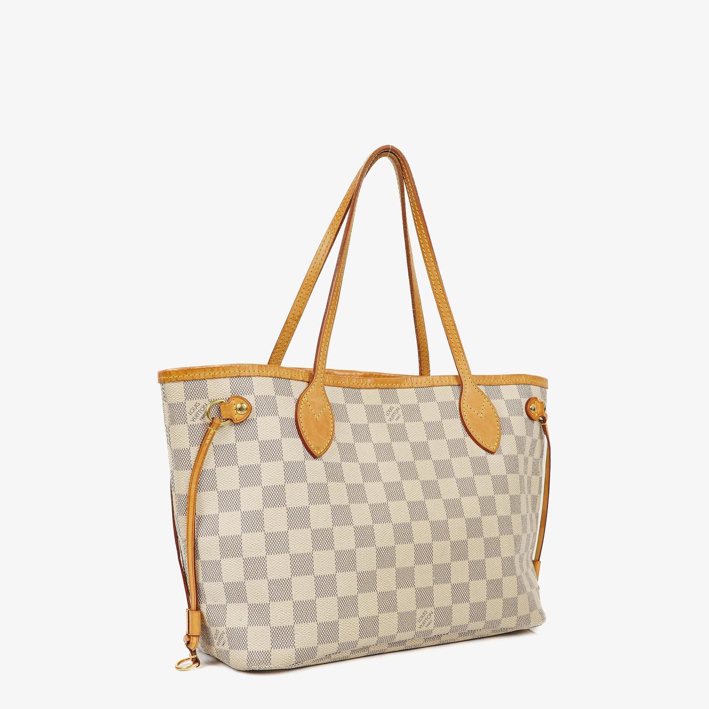Louis Vuitton Neverfull PM Tote Bag aus Damier Azur Canvas