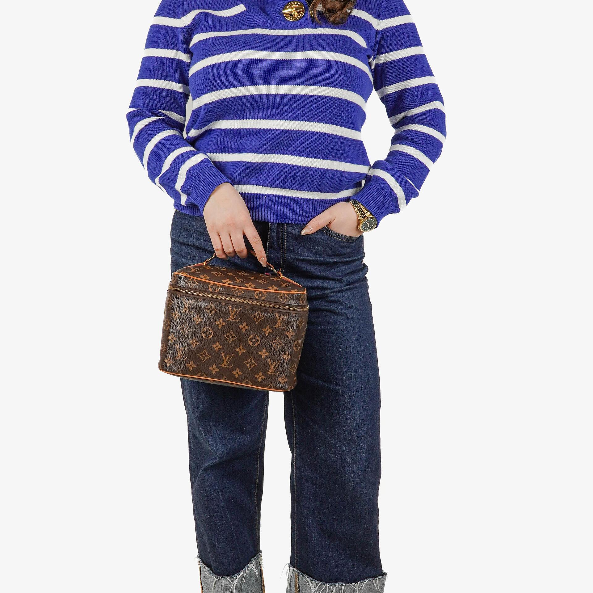 Louis Vuitton Nice BB Kosmetiktasche aus Monogram Canvas