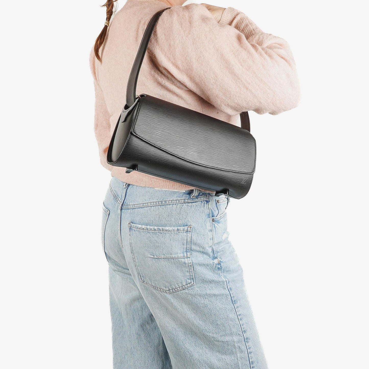 Louis Vuitton Nocturne GM Schwarze Epi Leder Tasche