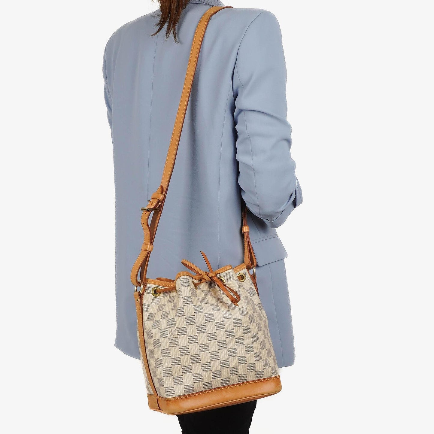 Louis Vuitton Noe BB Damier Azur Schultertasche
