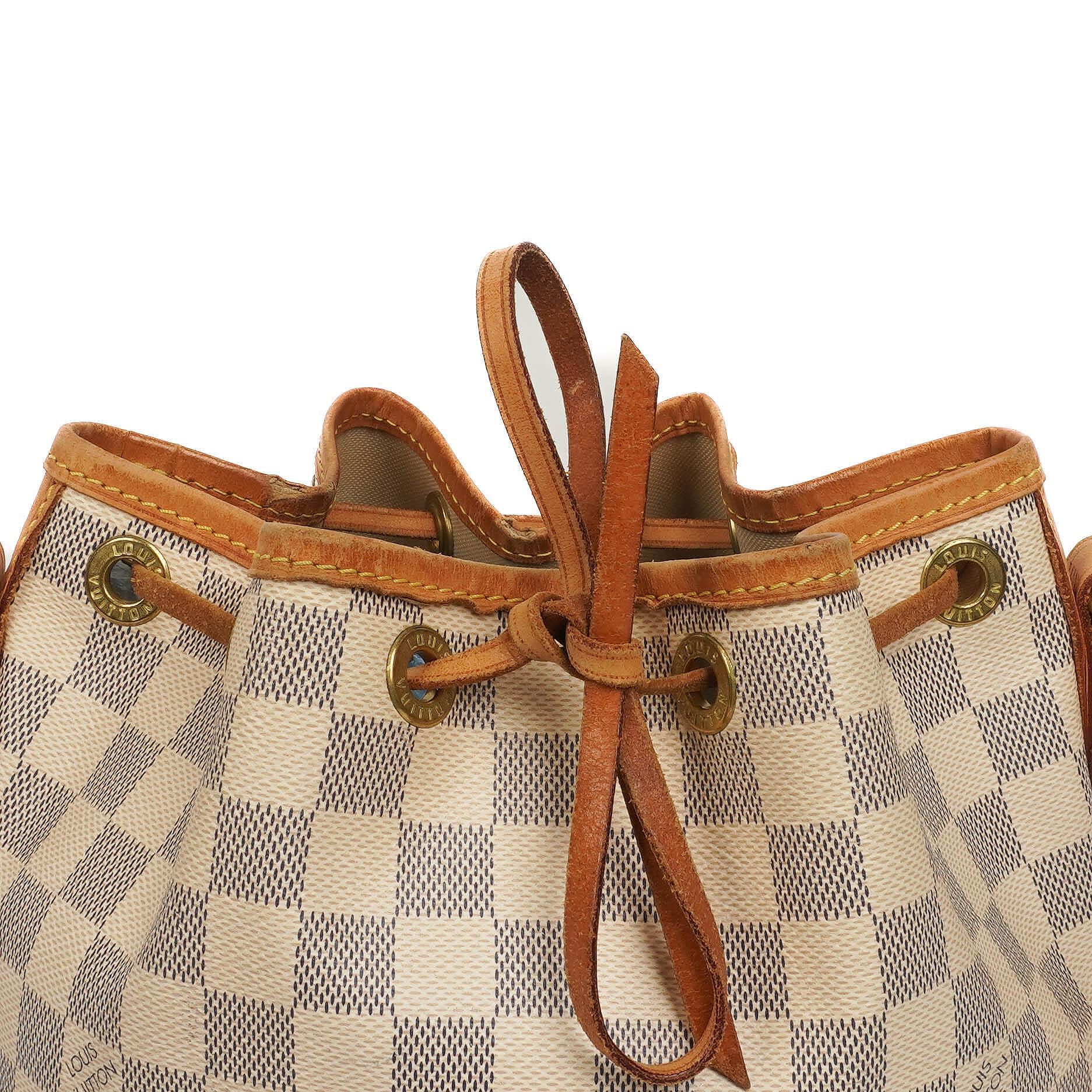 Louis Vuitton Noe BB Damier Azur Schultertasche