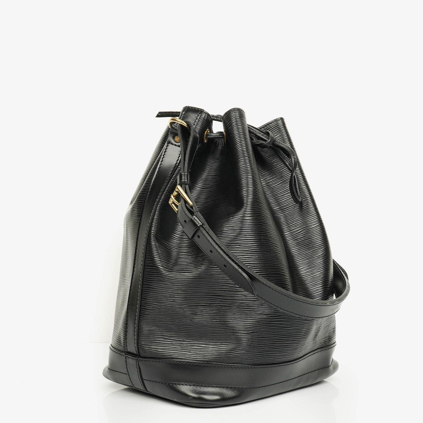 Louis Vuitton Noé GM Schultertasche aus schwarzem Epi Leder