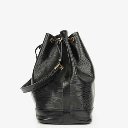 Louis Vuitton Noé GM Schultertasche aus schwarzem Epi Leder