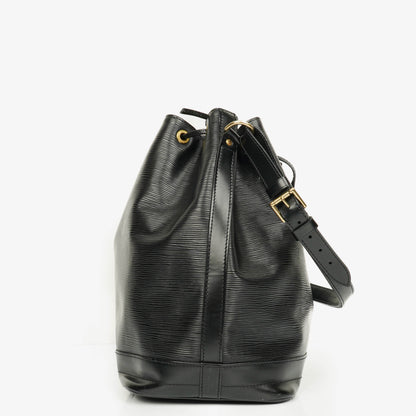 Louis Vuitton Noé GM Schultertasche aus schwarzem Epi Leder