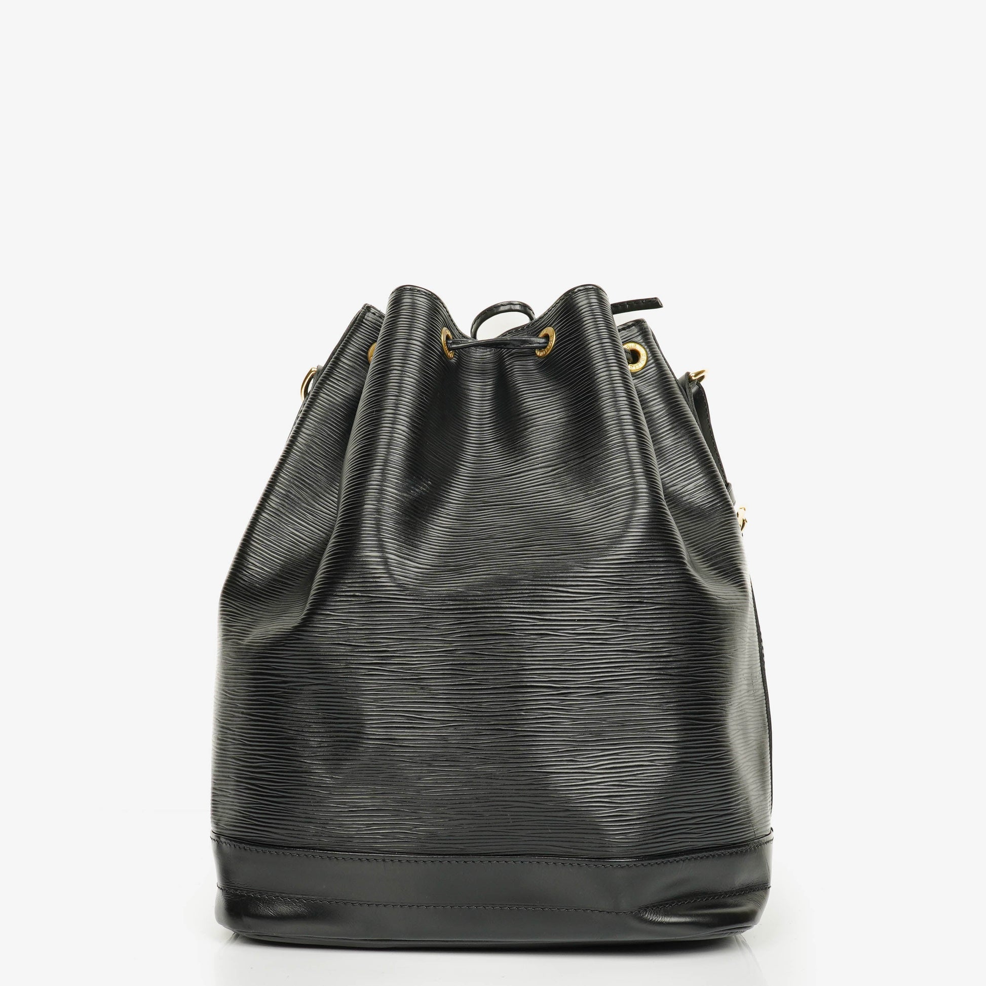 Louis Vuitton Noé GM Schultertasche aus schwarzem Epi Leder
