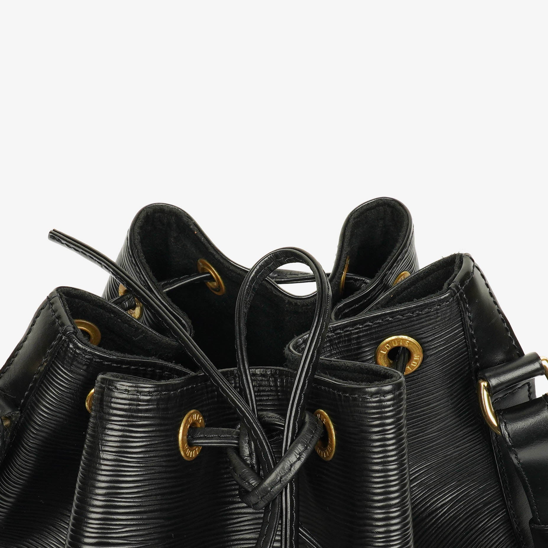Louis Vuitton Noé GM Schultertasche aus schwarzem Epi Leder