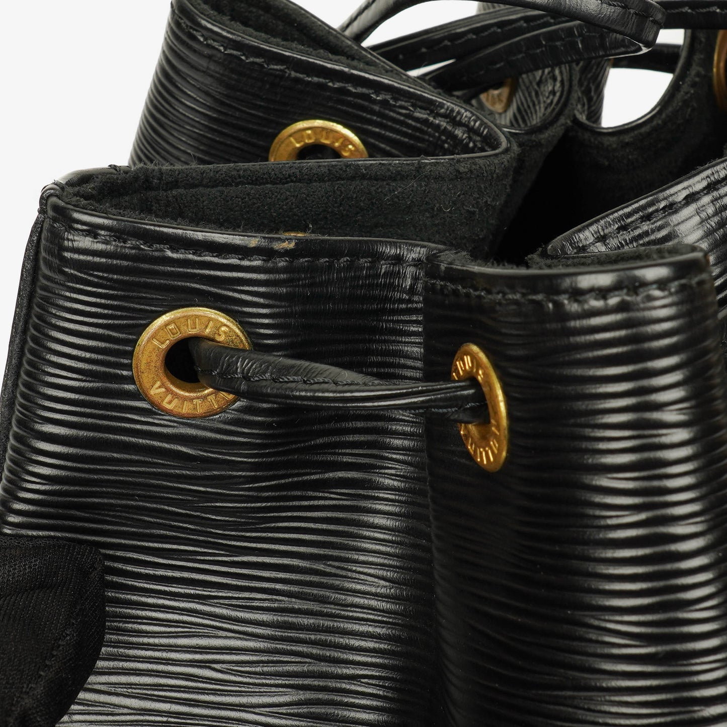 Louis Vuitton Noé GM Schultertasche aus schwarzem Epi Leder