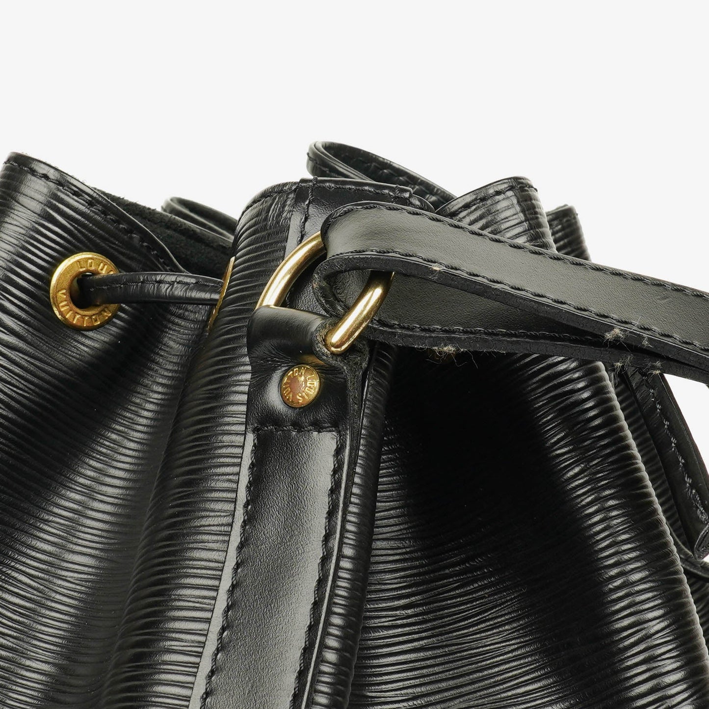 Louis Vuitton Noé GM Schultertasche aus schwarzem Epi Leder