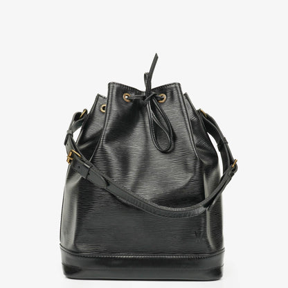 Louis Vuitton Noe GM Schwarze EPI Leder Schultertasche