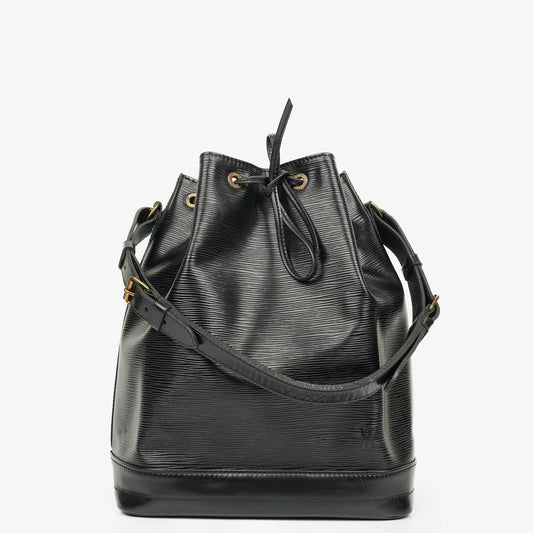 Louis Vuitton Noe GM Schwarze EPI Leder Schultertasche