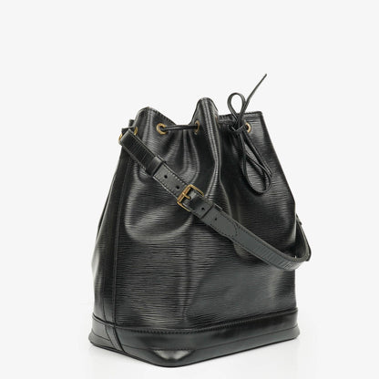 Louis Vuitton Noe GM Schwarze EPI Leder Schultertasche