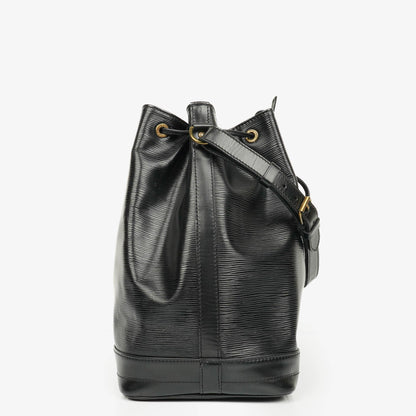 Louis Vuitton Noe GM Schwarze EPI Leder Schultertasche