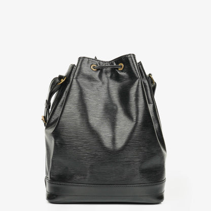 Louis Vuitton Noe GM Schwarze EPI Leder Schultertasche