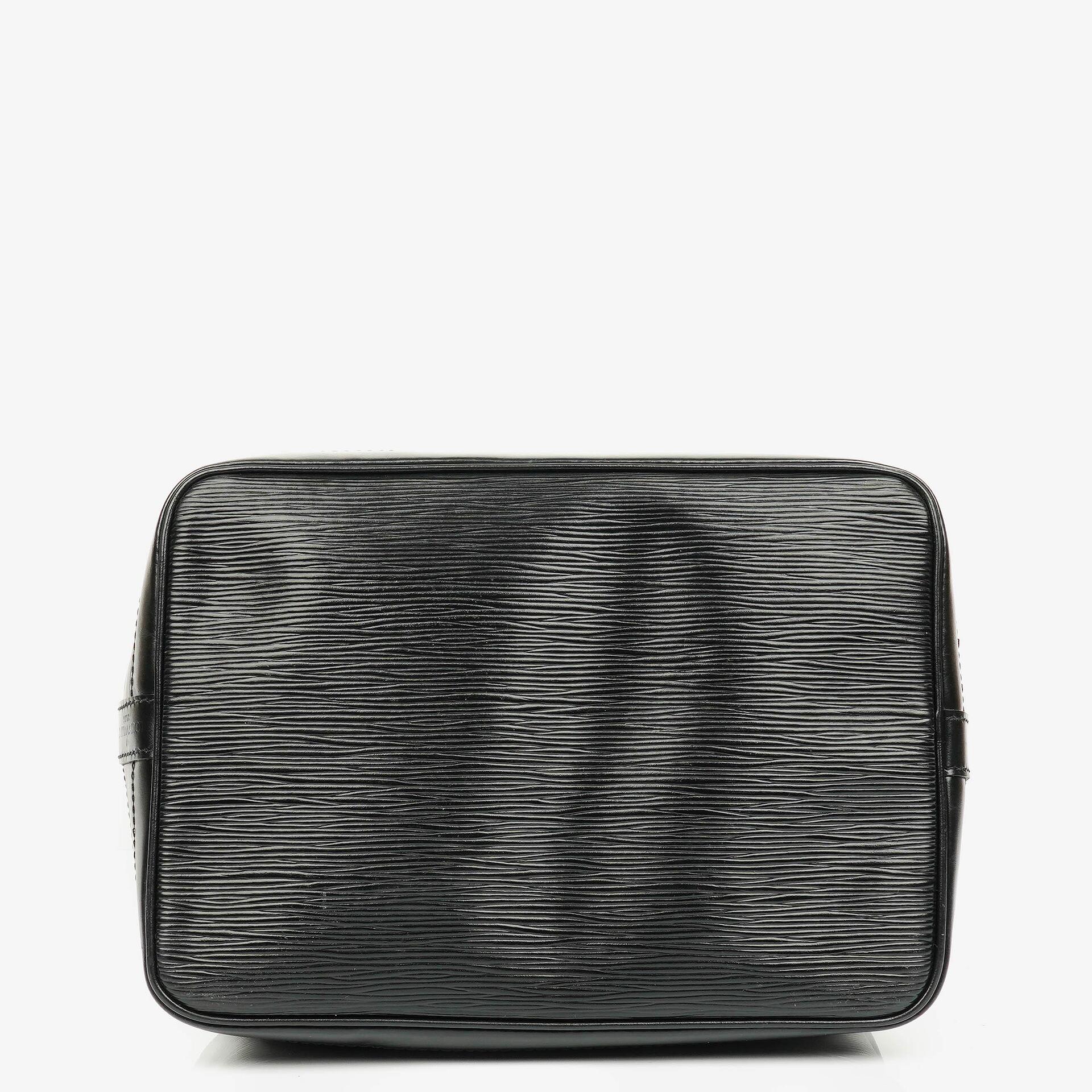 Louis Vuitton Noe GM Schwarze EPI Leder Schultertasche
