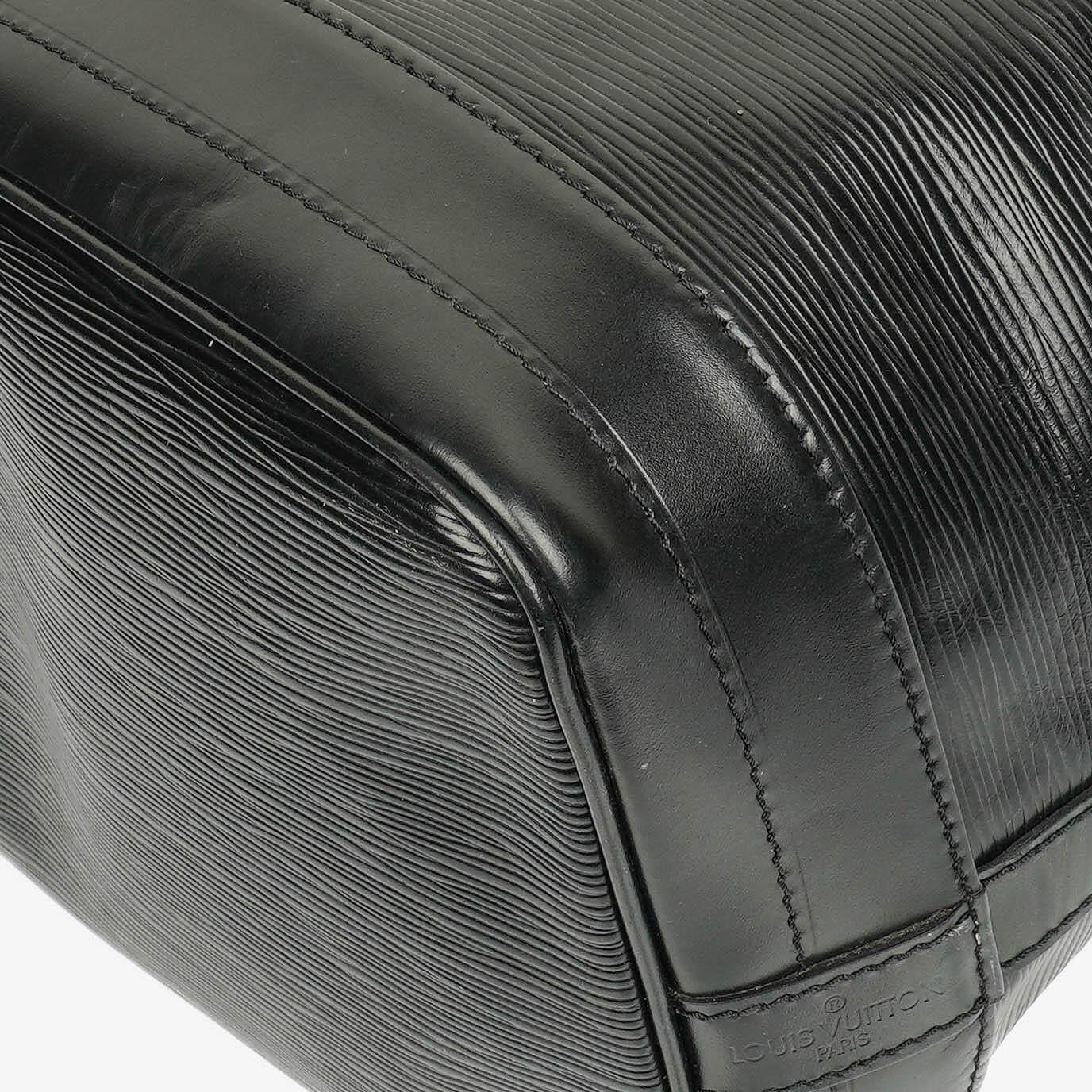 Louis Vuitton Noe GM Schwarze EPI Leder Schultertasche