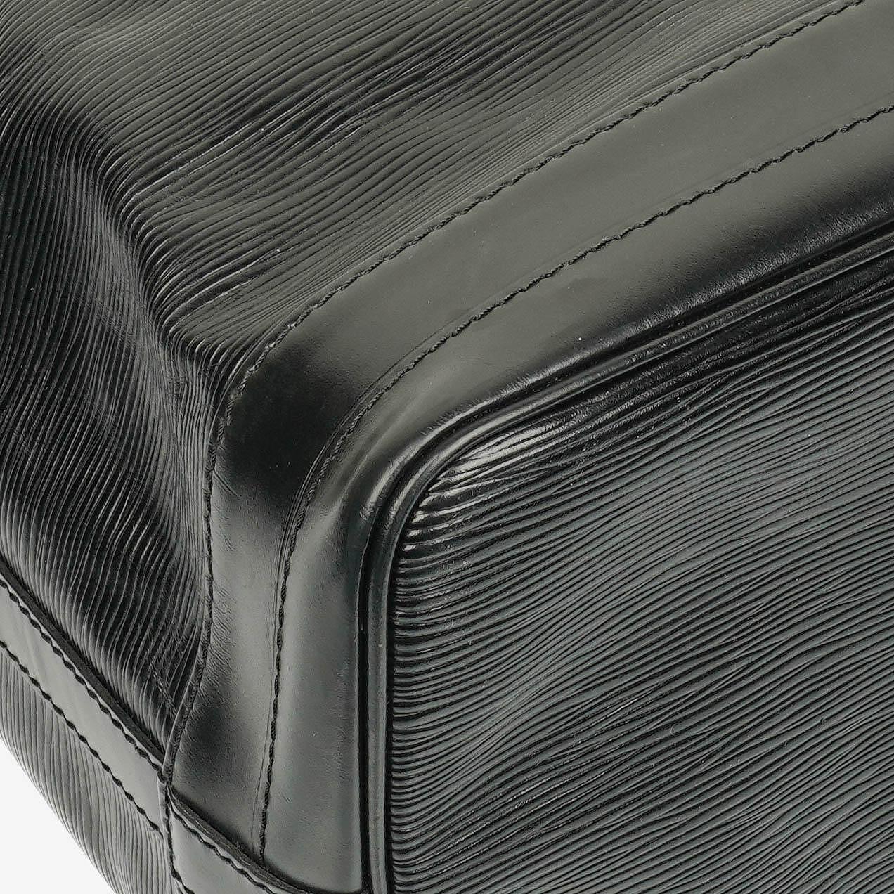 Louis Vuitton Noe GM Schwarze EPI Leder Schultertasche