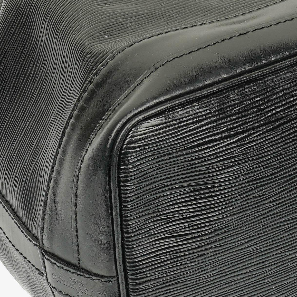 Louis Vuitton Noe GM Schwarze EPI Leder Schultertasche