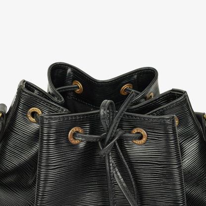 Louis Vuitton Noe GM Schwarze EPI Leder Schultertasche