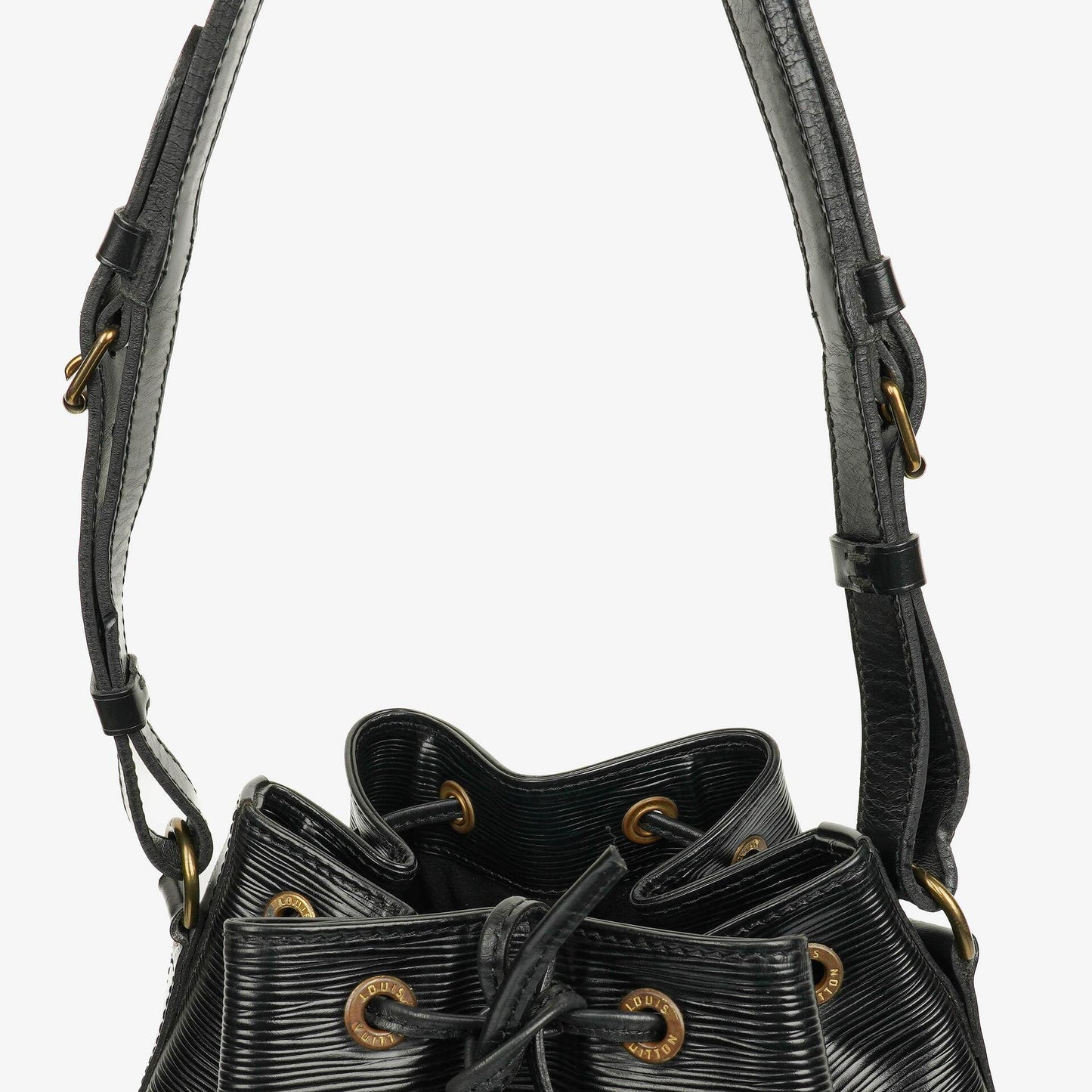 Louis Vuitton Noe GM Schwarze EPI Leder Schultertasche