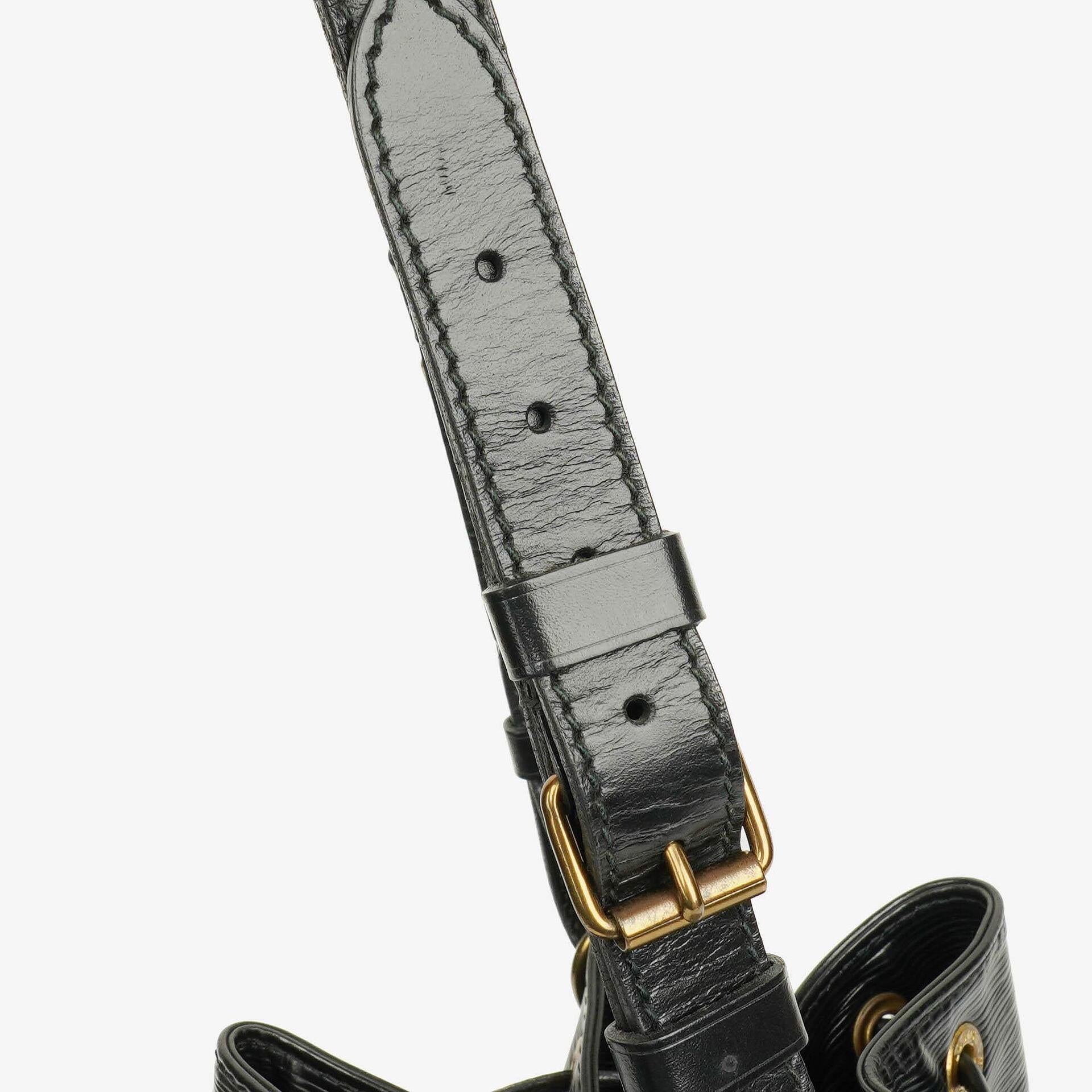 Louis Vuitton Noe GM Schwarze EPI Leder Schultertasche