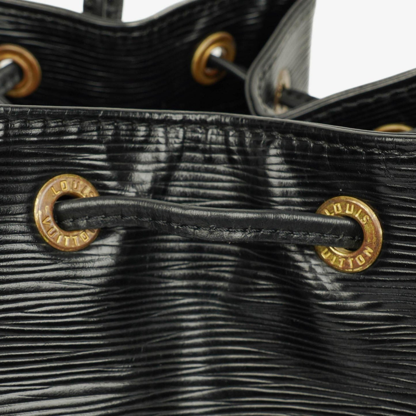 Louis Vuitton Noe GM Schwarze EPI Leder Schultertasche