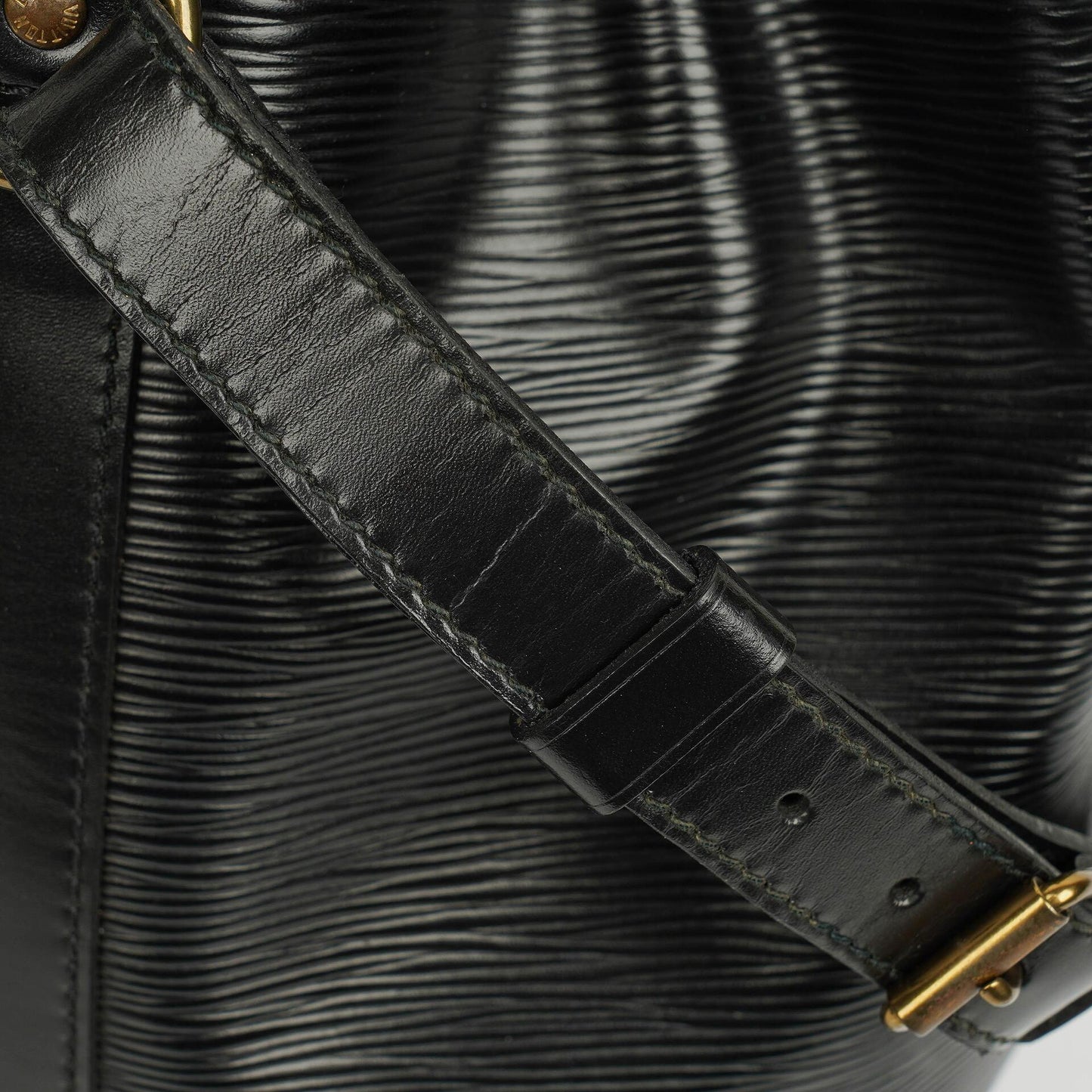 Louis Vuitton Noe GM Schwarze EPI Leder Schultertasche