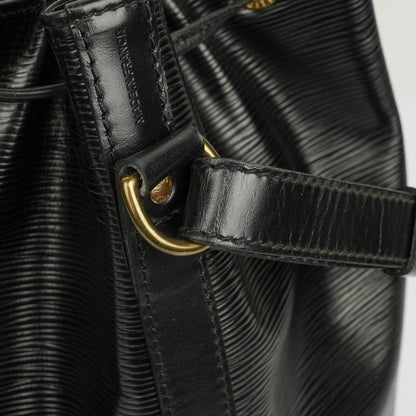 Louis Vuitton Noe GM Schwarze EPI Leder Schultertasche