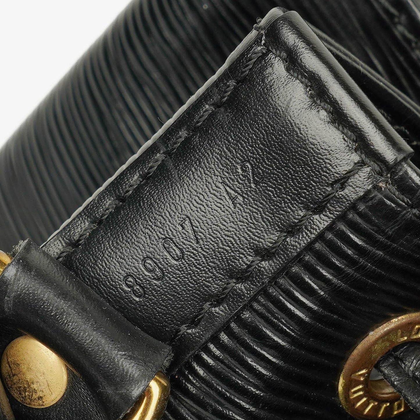 Louis Vuitton Noe GM Schwarze EPI Leder Schultertasche