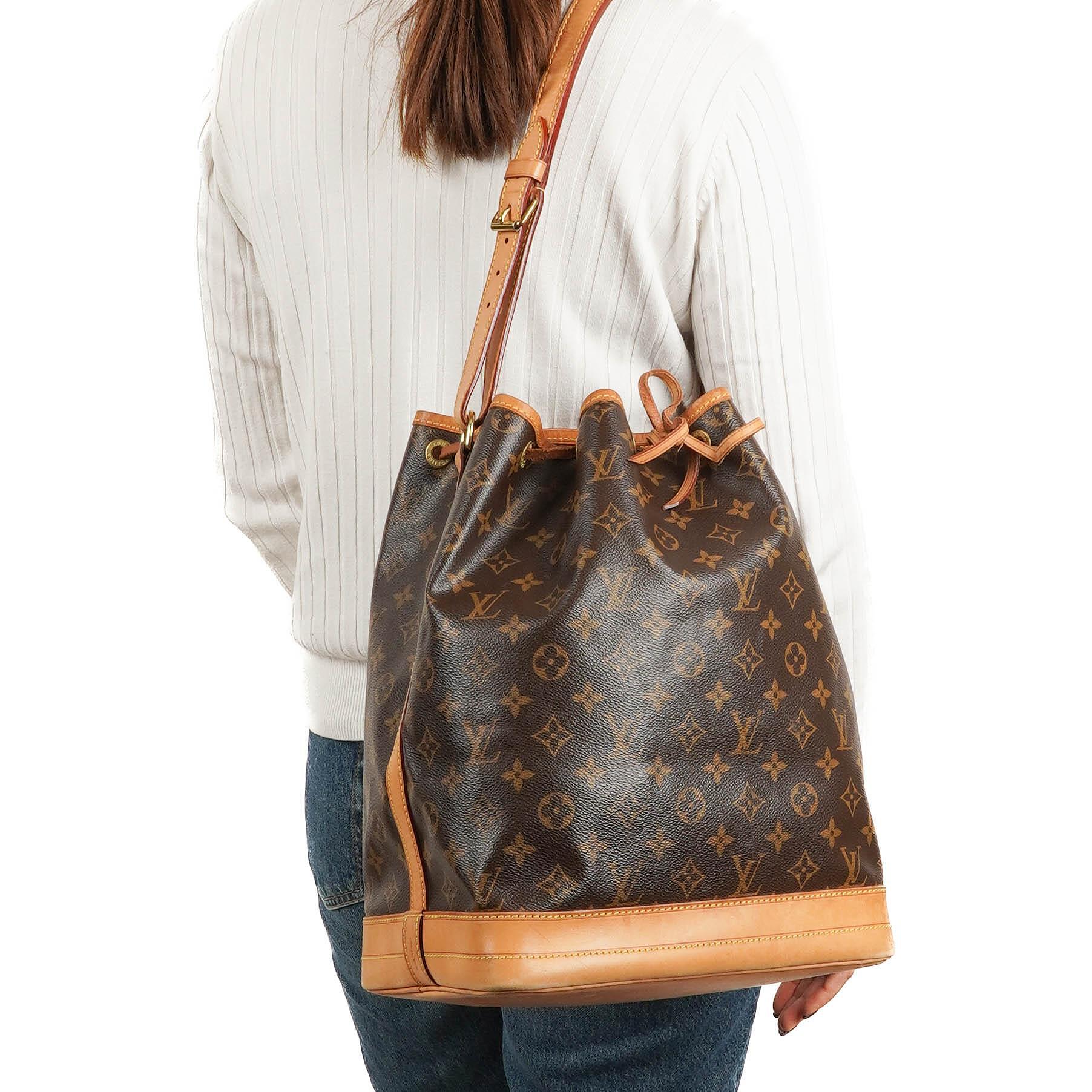 Louis Vuitton Noe GM Monogramm Canvas Schultertasche