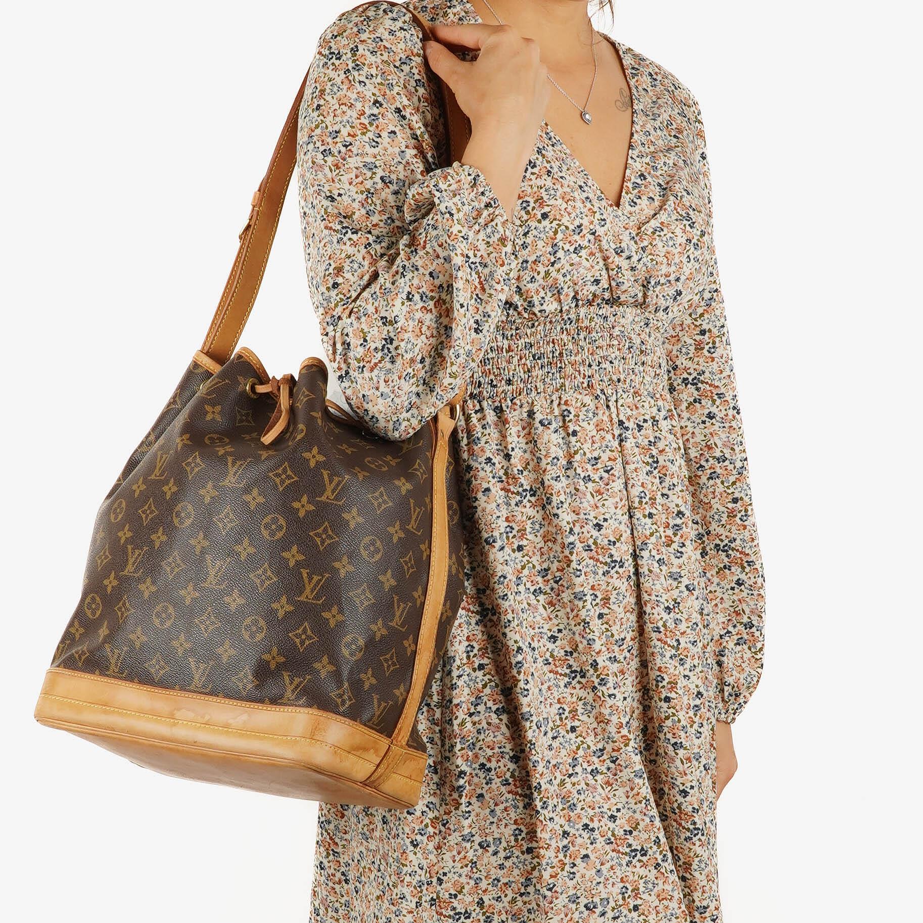 Louis Vuitton Noe GM Monogram Canvas Schultertasche