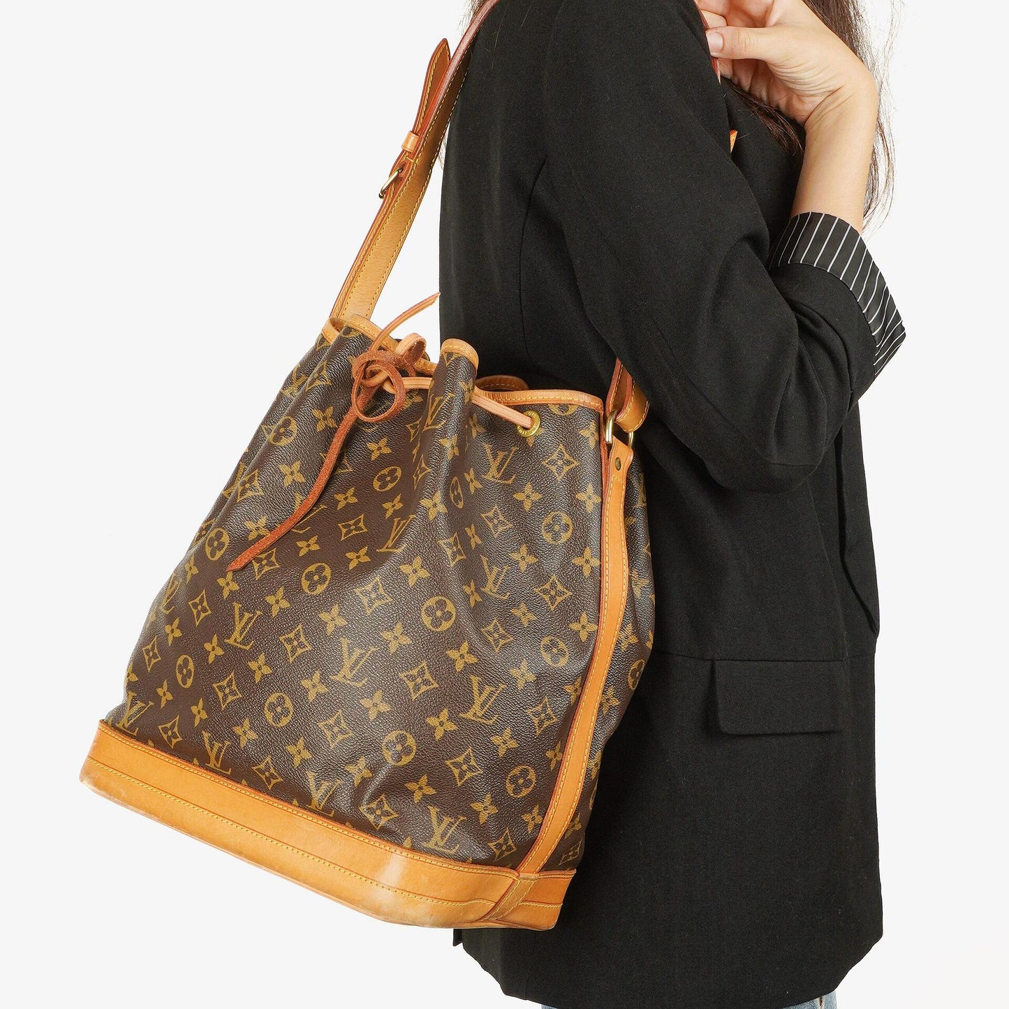 Louis Vuitton Noe GM Schultertasche aus Monogram Canvas