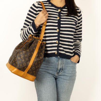 Louis Vuitton Noe GM Schultertasche aus Monogramm Canvas