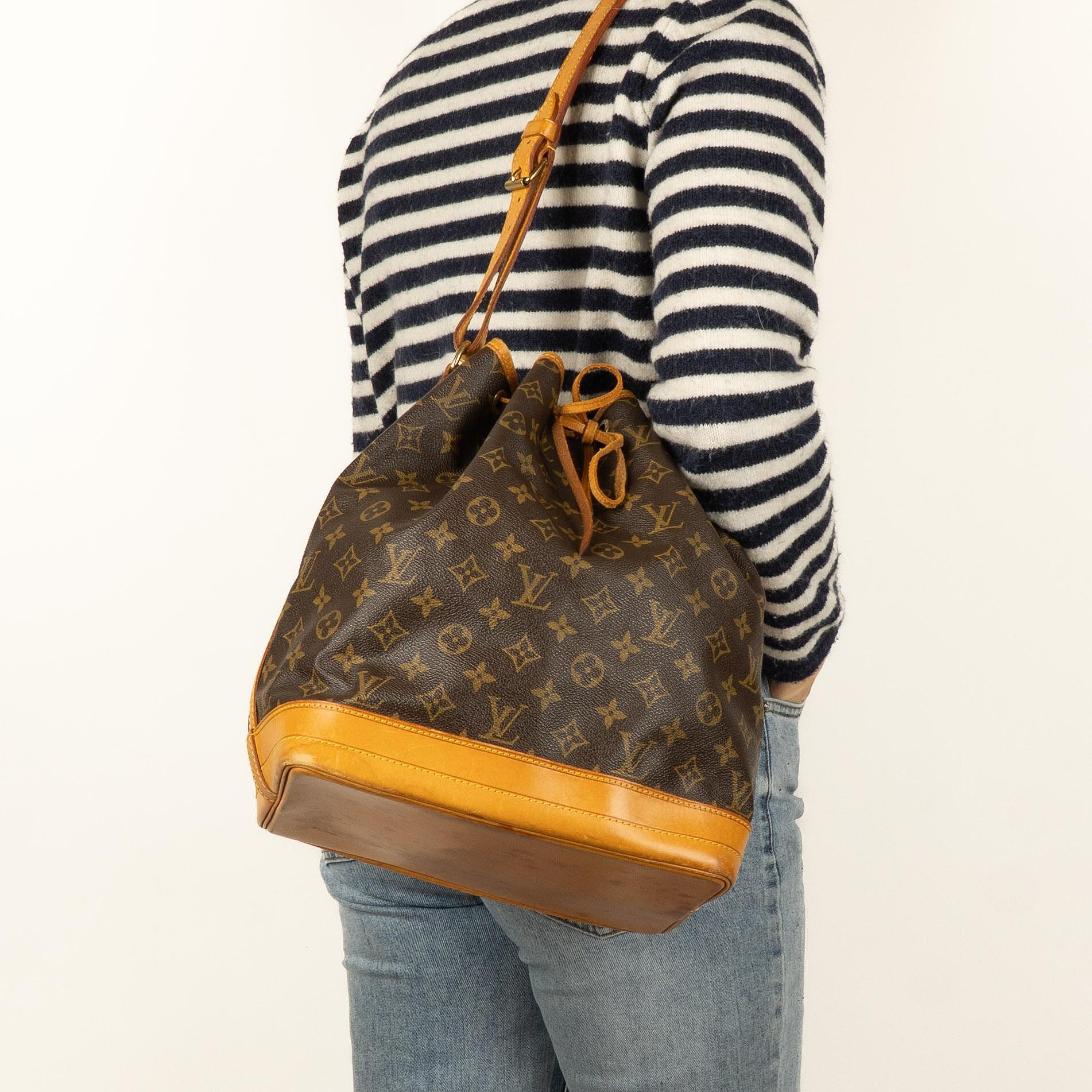 Louis Vuitton Noe GM Schultertasche aus Monogramm Canvas