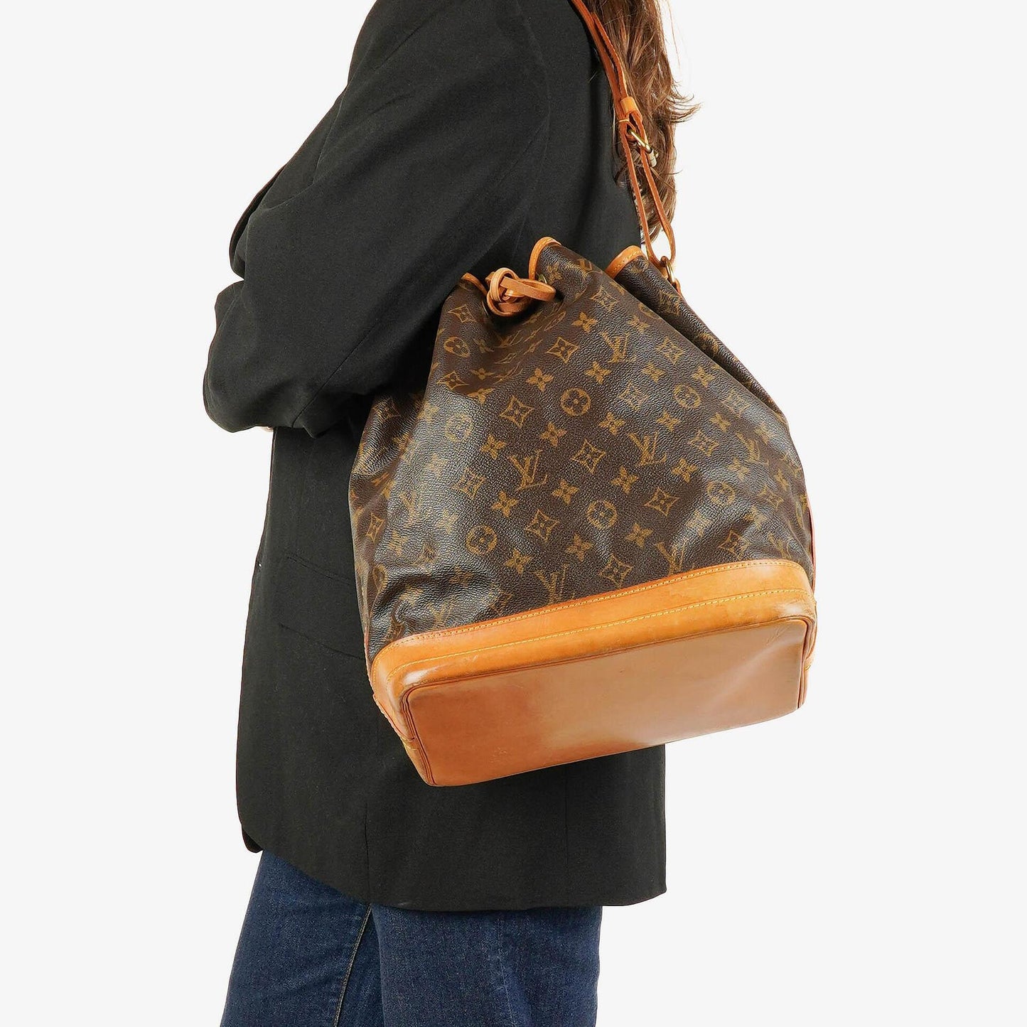 Louis Vuitton Noe GM Schultertasche aus Monogram Canvas