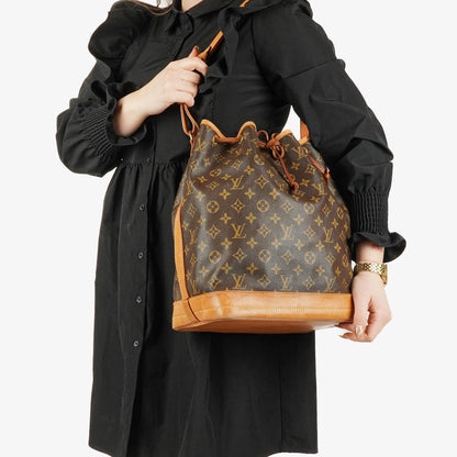 Louis Vuitton Noé GM Schultertasche aus Monogram Canvas