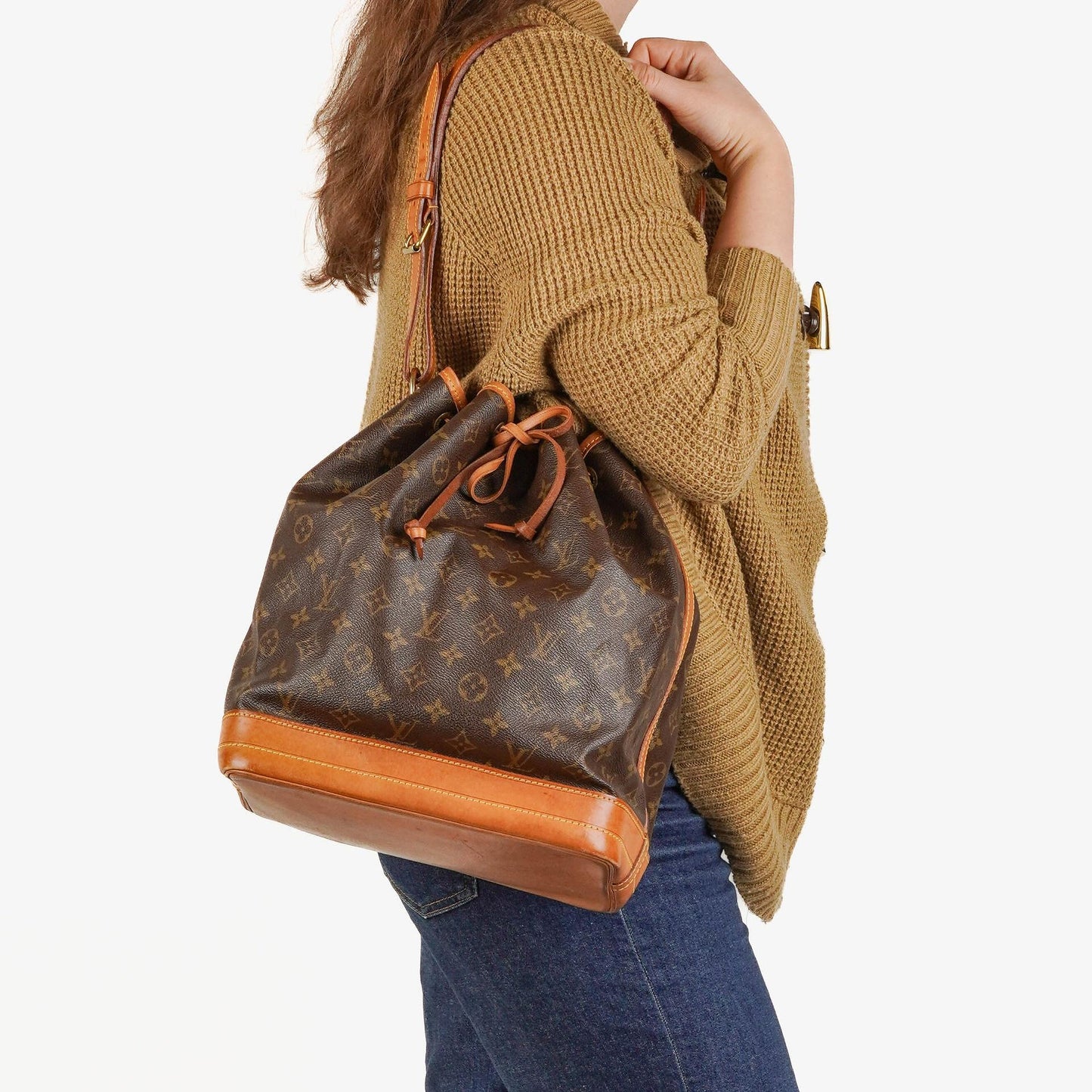 Louis Vuitton Noé GM Schultertasche aus Monogram Canvas