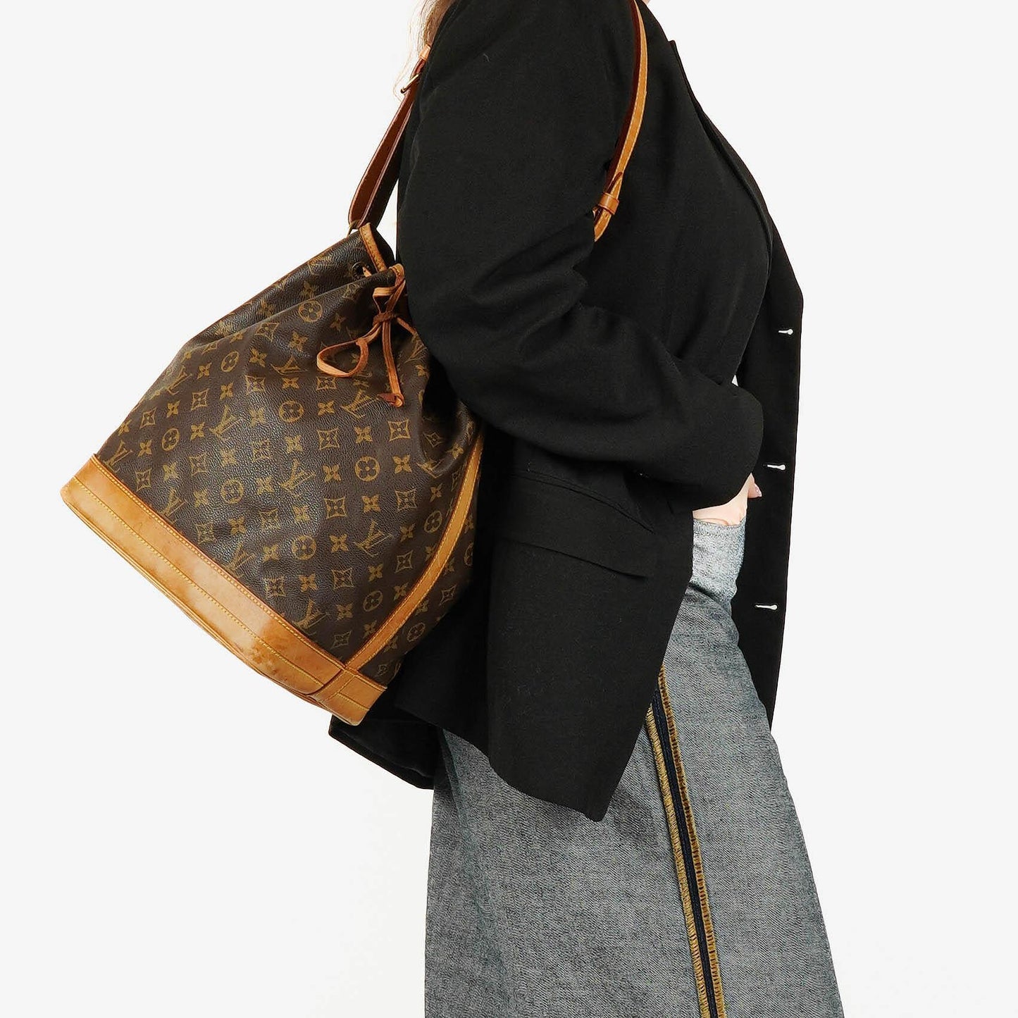 Louis Vuitton Noé GM Schultertasche aus Monogram Canvas