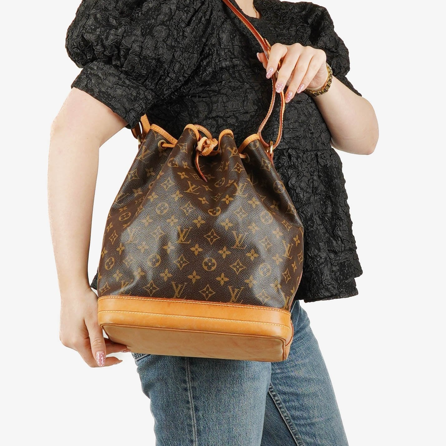 Louis Vuitton Noé GM Schultertasche aus Monogram Canvas