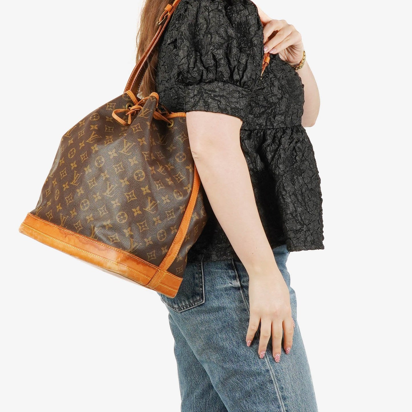 Louis Vuitton Noe GM Schultertasche aus Monogram Canvas