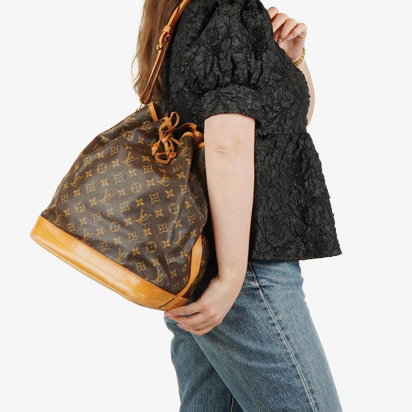 Louis Vuitton Noé GM Schultertasche aus Monogram Canvas
