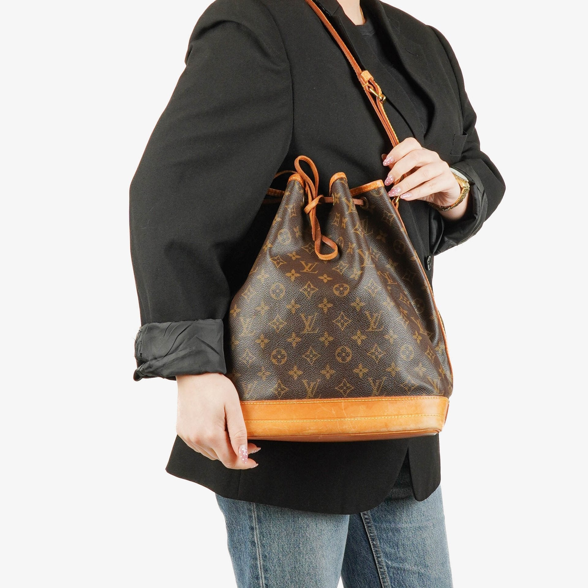 Louis Vuitton Noe GM Schultertasche aus Monogram Canvas