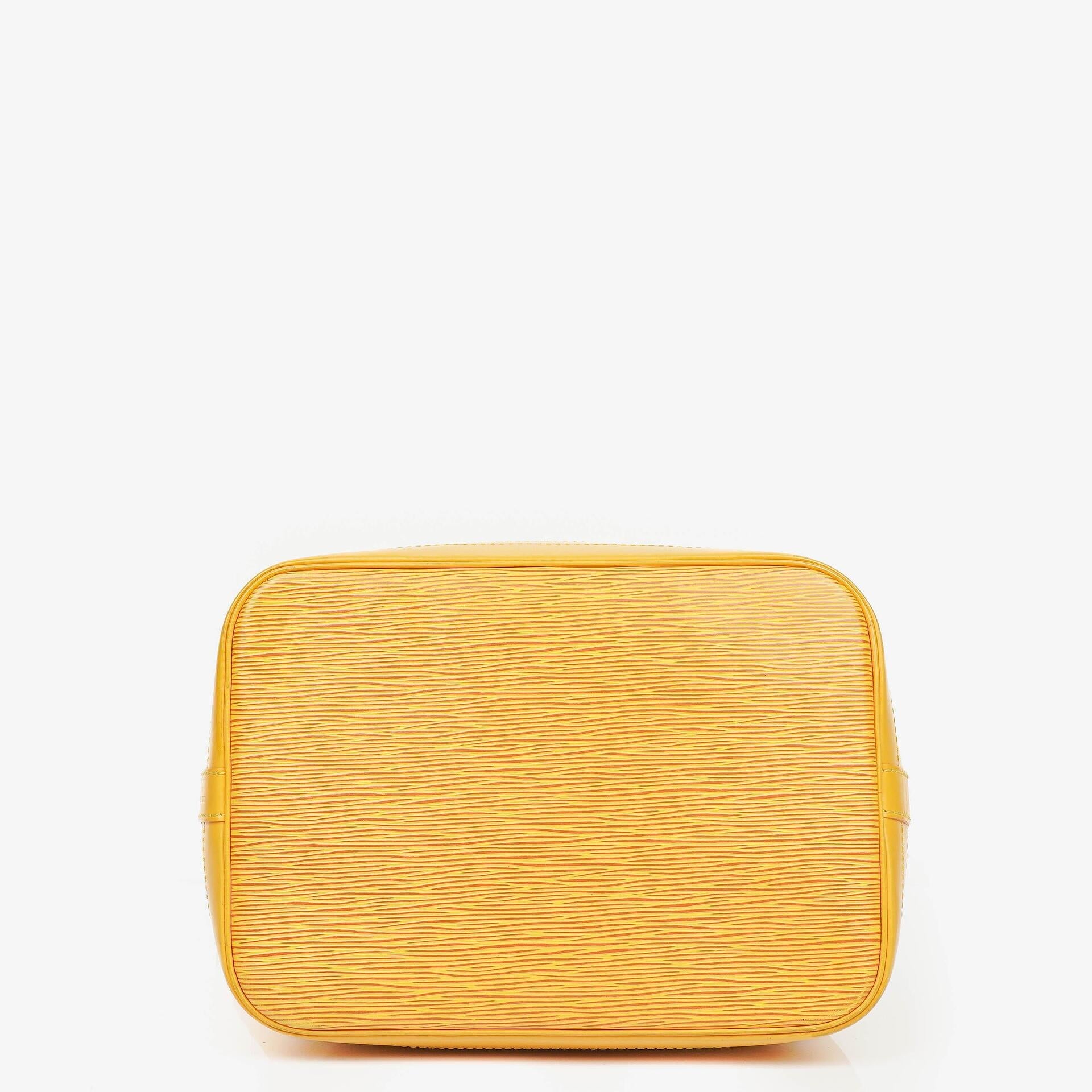 Louis Vuitton Noe GM Schultertasche aus gelbem Epi Leder