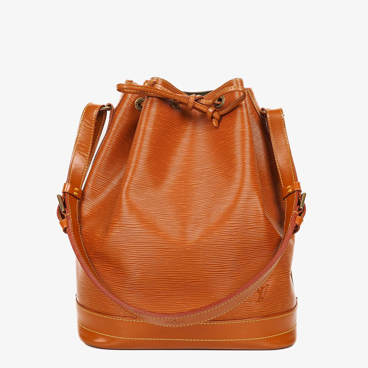 Louis Vuitton Noe Grande Schultertasche aus braunem Epi Leder
