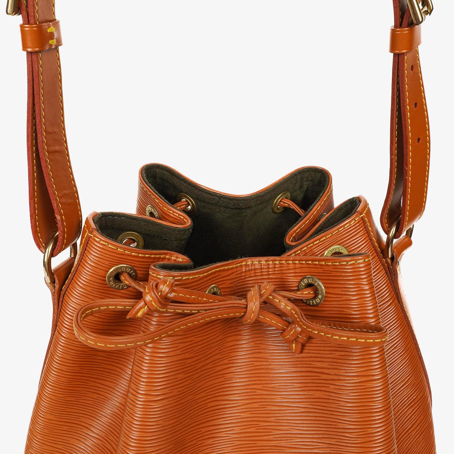 Louis Vuitton Noe Grande Schultertasche aus braunem Epi Leder