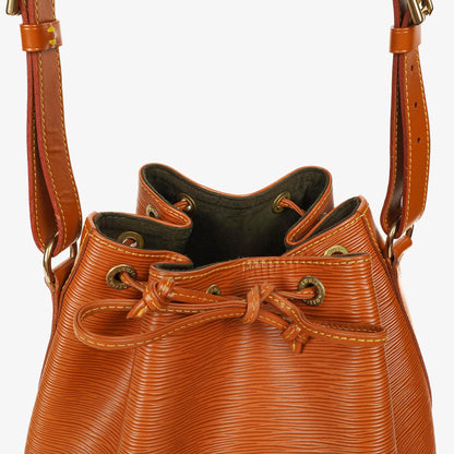 Louis Vuitton Noe Grande Schultertasche aus braunem Epi Leder