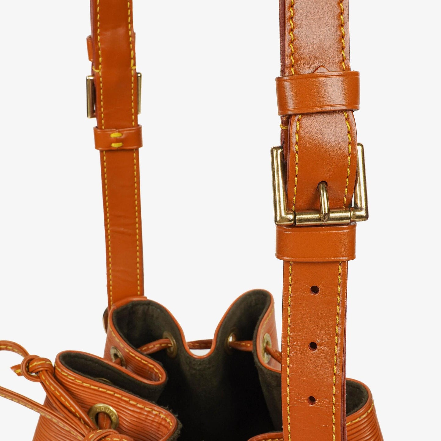 Louis Vuitton Noe Grande Schultertasche aus braunem Epi Leder