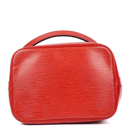 Louis Vuitton Noe Grande GM Schwarz und Rot Epi Leder Schultertasche